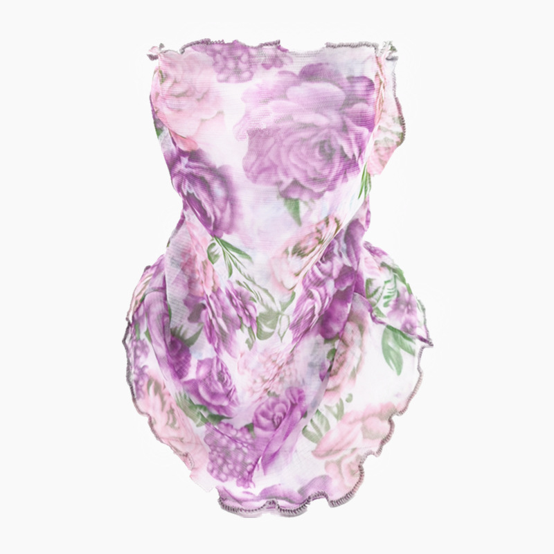 Päikesekaitsekilega sall naistele, suvine õhuke kaelakaitse, kõrvadele riputatav marli, ultraviolettkiirgusevastane nägu kattev sall