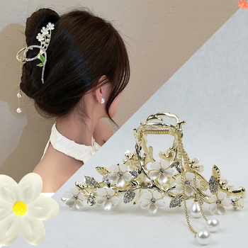 Drugelio kutais antikvarinė rankena, kalnų krištolas, ryklio segtukas, niša gale, galvos apdangalas, plaukų segtukas, moteriškas galvos apdangalas, plaukų aksesuarai, didmeninė prekyba