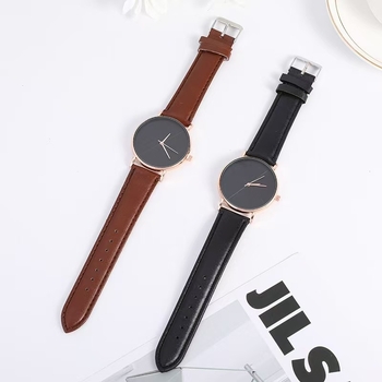 Νέο σετ ρολογιών για άνδρες, δροσερό ψεύτικο ρολόι χαλαζία με τρία μάτια + ευέλικτο πλεκτό βραχιόλι με χάντρες