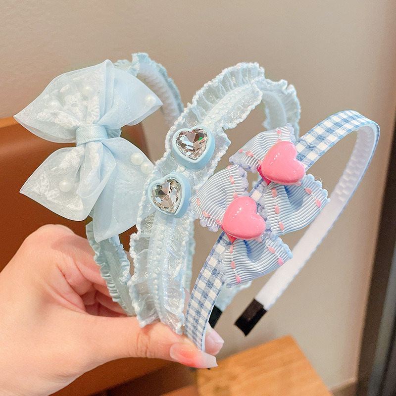 Vaikiška plaukų lyginimo galvos juosta mergaitei, miela kūdikė, gėlė, plaukų segtukas, kaspino formos galvos juosta, mieli plaukų aksesuarai
