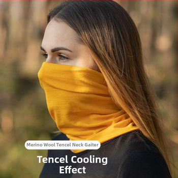 Meeste ja naiste meriinovillast rippuv kõrvarõngas Tencel-sall Meriinovillast kiiresti kuivav hingav päikesekreem