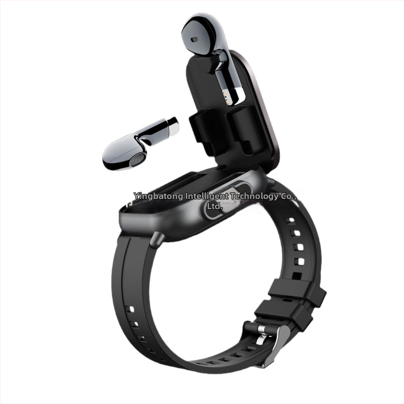 Nové inteligentné hodinky D8 s Bluetooth headsetom, 2-v-1, 2-palcový dotykový displej na celú obrazovku, Bluetooth volanie, Alipay, multifunkčné