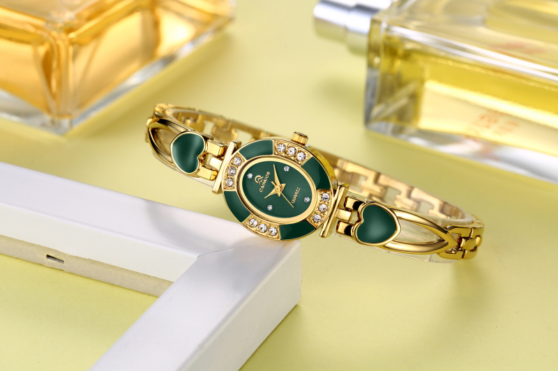 K6001 Novi uvezeni mehanizam s baterijskim kvarcnim ženskim satom, narukvica, nakit, retro izuzetan ženski sat