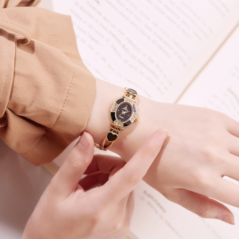 K6001 Novi uvezeni mehanizam s baterijskim kvarcnim ženskim satom, narukvica, nakit, retro izuzetan ženski sat