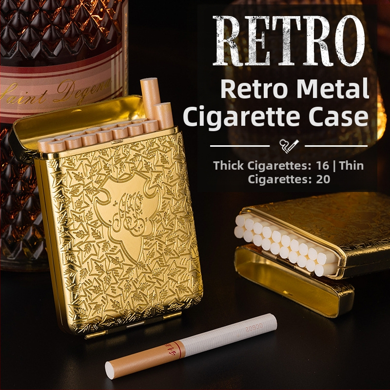 YF-852 Нова винтидж триотворена цигарена кутия Бирмингам Кървава баня Гангстер Шебир Метална триотворна ръчно изработена кутия