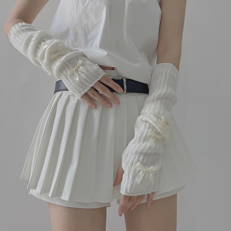 JK Girl Jaapani lipsuga varrukad Millennium Spice Girls kootud varrukad Pure Wind Leakage kindad varrukad