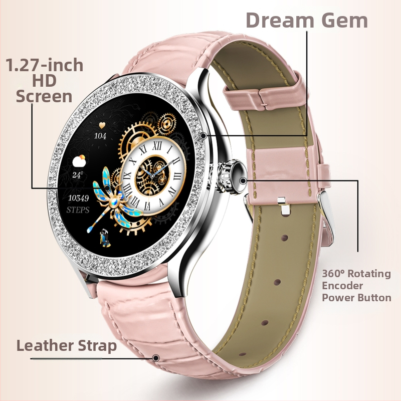 Noua ceas inteligent M15 pentru femei, ceas sport cu funcție NFC, monitorizare a ritmului cardiac și a tensiunii arteriale, oxigen din sânge