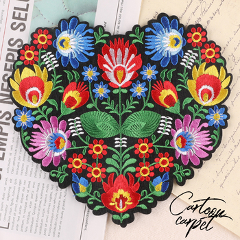 Dvigubas šaunus kompiuterinis siuvinėjimo logotipas, meilės gėlė, drabužių aksesuarai, rankų darbo paskyros „pasidaryk pats“ aksesuarų lopas, siuvinėjimo audinio lipdukai, tarpvalstybiniai