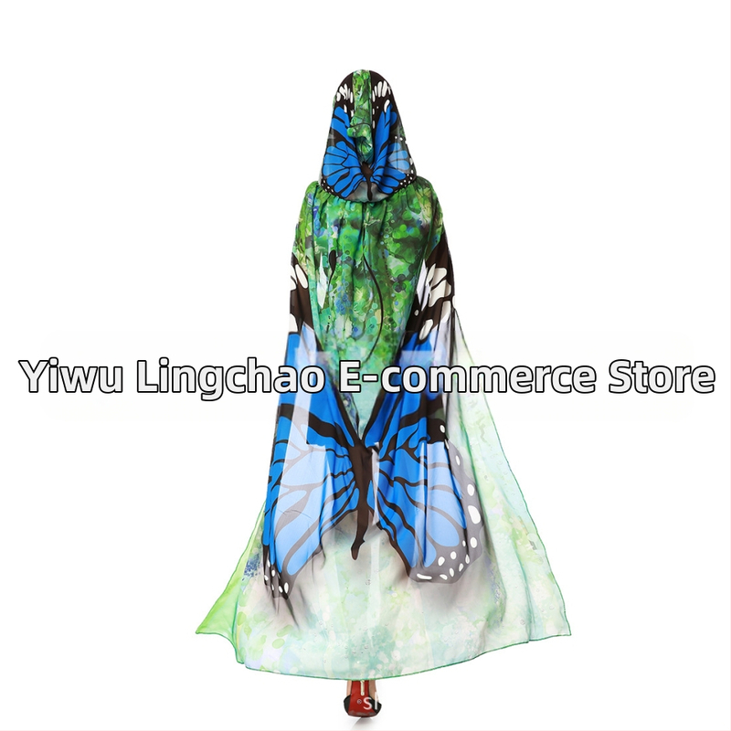 Paabulinnu keep rannarätikuga mähitud seelikuga dekoratiivne liblikkeep Euroopas ja Ameerikas populaarne digitaalselt trükitud liblikkeep