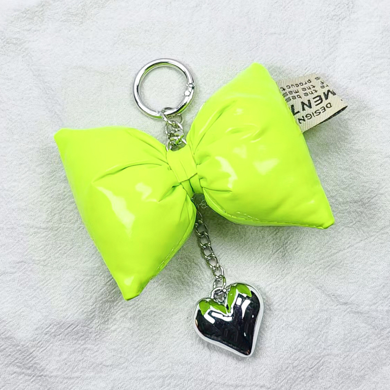 „Ins Niche Design Sense“ sidabro spalvos odinis medvilninis kaspinas, meilės raktų pakabukas, lengvas, prabangus, prieskoninis, saldus, šaunus mobiliojo telefono pakabukas