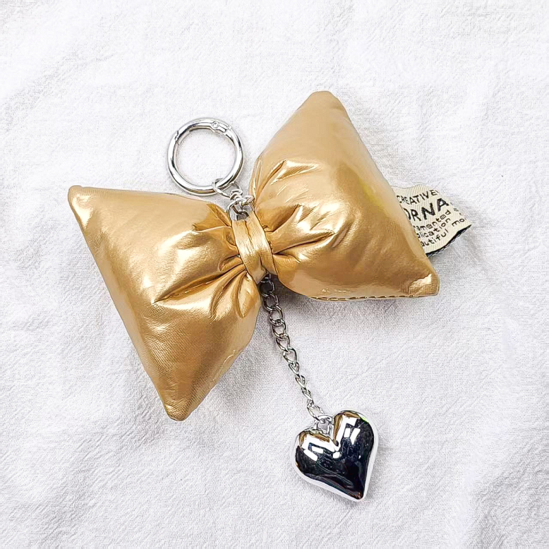 „Ins Niche Design Sense“ sidabro spalvos odinis medvilninis kaspinas, meilės raktų pakabukas, lengvas, prabangus, prieskoninis, saldus, šaunus mobiliojo telefono pakabukas