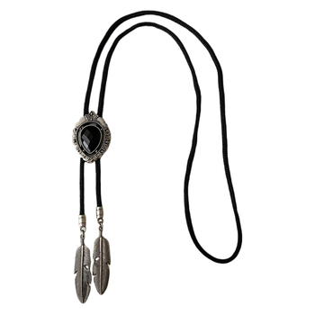 Vintage παλιό στυλ με σταγόνα νερού, Western Denim, Casual, Πόλο, Σχοινί, Ουδέτερο, Γραβάτα, Φιόγκος, Λουλούδι