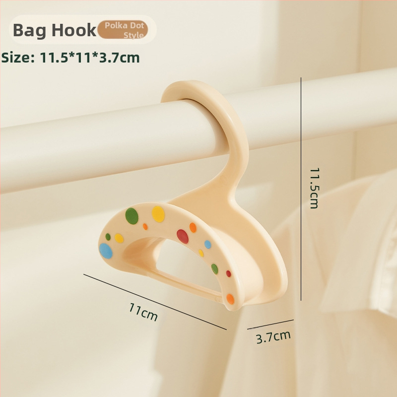 Besiūlis krepšio kabliukas, drabužių spinta, besiūlis pakabinamas stovas, šilko šalikas, kaklaraiščio arkos pakaba, sudedama paltų kabykla