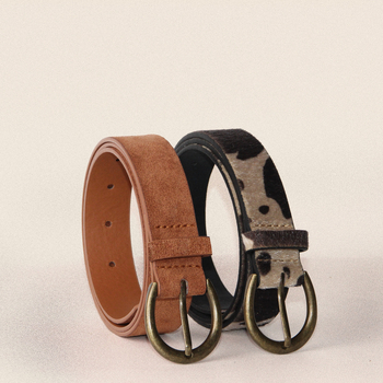 Γυναικεία Ζώνη PU σε Ρετρό Στυλ με Πράσινη Χάλκινη Αγκράφα, Γυναικεία Ζώνη PU, Σουέτ, Λεοπάρ, Vintage Χονδρική