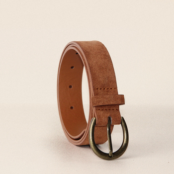 Γυναικεία Ζώνη PU σε Ρετρό Στυλ με Πράσινη Χάλκινη Αγκράφα, Γυναικεία Ζώνη PU, Σουέτ, Λεοπάρ, Vintage Χονδρική