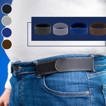 Csat nélküli rugalmas öv férfiaknak, lusta csat nélküli öv