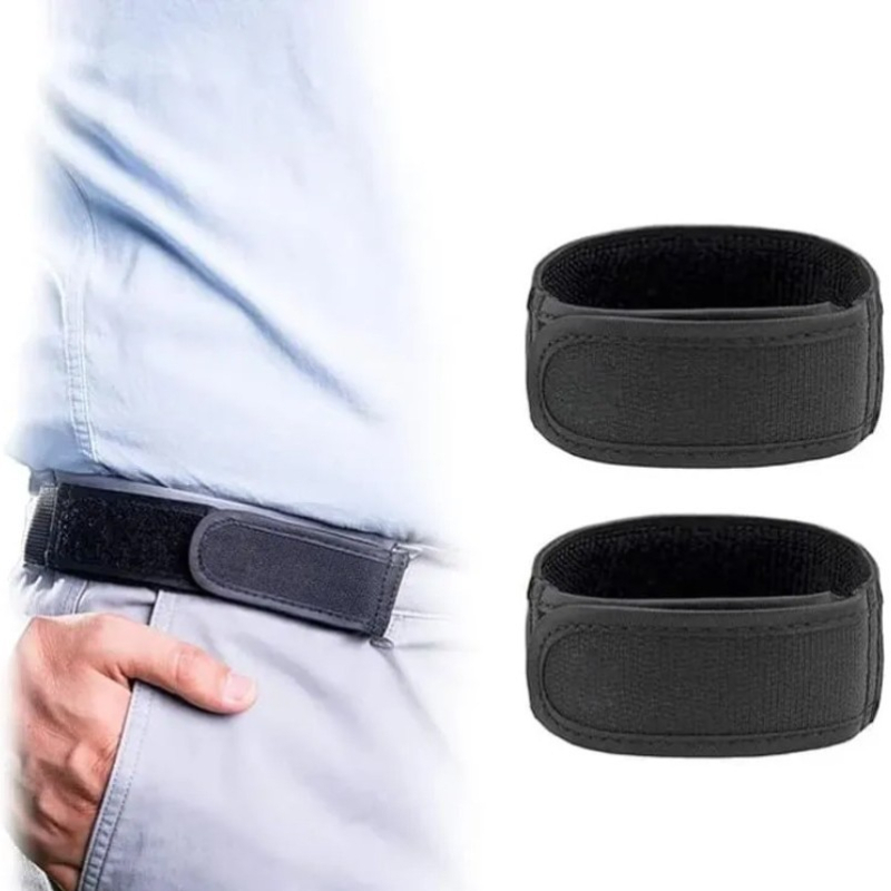 Csat nélküli rugalmas öv férfiaknak, lusta csat nélküli öv