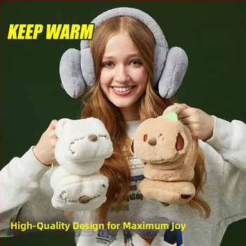 Χειμερινές χαριτωμένες ζεστές γυναικείες ωτοασπίδες αντιανεμικές κρύες ωτοασπίδες φθινόπωρο και χειμώνα υπαίθρια ιππασία φοιτητική προστασία αυτιών αντιψυκτικά χονδρικής αυτιών