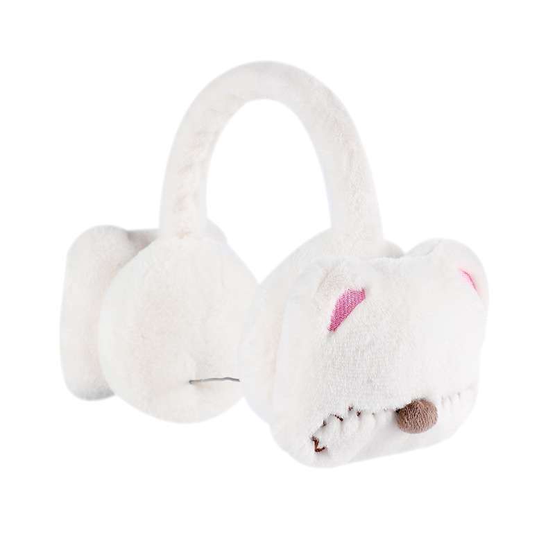 Apărători de urechi drăguțe și calde de iarnă pentru femei, rezistente la vânt, pentru toamnă și iarnă, în aer liber, pentru călărie, protecție pentru urechi pentru studenți, anti-îngheț, en-gros