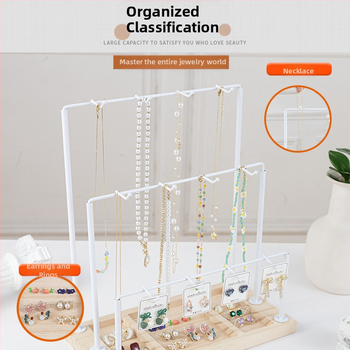 Διασυνοριακό εξωτερικό εμπόριο σκουλαρίκια κοσμήματα ράφι αποθήκευσης κοσμημάτων σκουλαρίκια κάρτα μπρελόκ δαχτυλίδι εμφάνισης ράφι