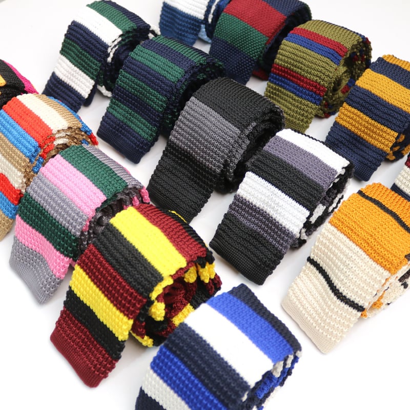 Tarpvalstybiniai sprogimai, didmeninė prekyba Korėjos vyrų ir moterų meilužių megztais kaklaraiščiais, nauji laisvalaikio mados megzti kaklaraiščiai