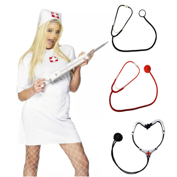 Filmai ir televizija Helovino slaugytojų festivalio rekvizitai Daktarės slaugytojos perdėtas švirkštas Stetoskopas Baro šokių pasirodymo aksesuarai