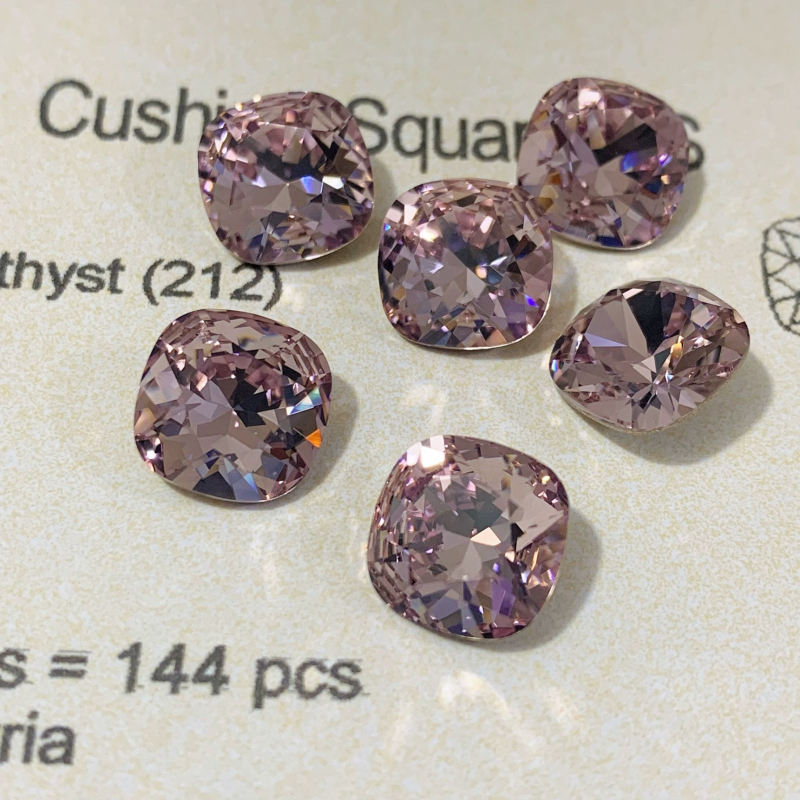 Γνήσιο τετράγωνο οβάλ τρύπημα αυτιών Shijia 8 χιλιοστών με μυτερό κάτω μέρος με διαμάντι και κόλλα διαμαντιών, μονό σκουλαρίκι με φινίρισμα Huazi