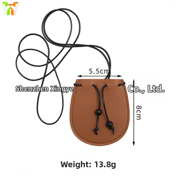 σε απόθεμα Τσάντα με αλυσίδα Μοντέρνο κολιέ με χάντρες Κρεμαστό λαιμό Τσάντα ακουστικών Πορτοφόλι για κέρματα Τσάντα με χάντρες σε σχήμα ημισελήνου Αξεσουάρ