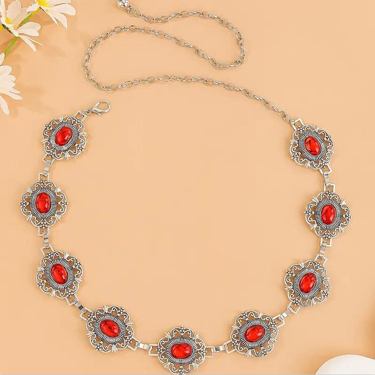 Moteriška bohemiško stiliaus pankroko turkio spalvos suknele su kryželiu, aukštos kokybės, vintažinė, sandėlyje. Moteriška metalinė juosmens grandinėlė.