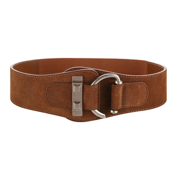 2024 m. moteriškas aukštos kokybės matinio atspalvio, viskoelastinio džinsinio sijono dekoratyvinis diržas, skirtas moterims, pagamintas iš natūralios odos.