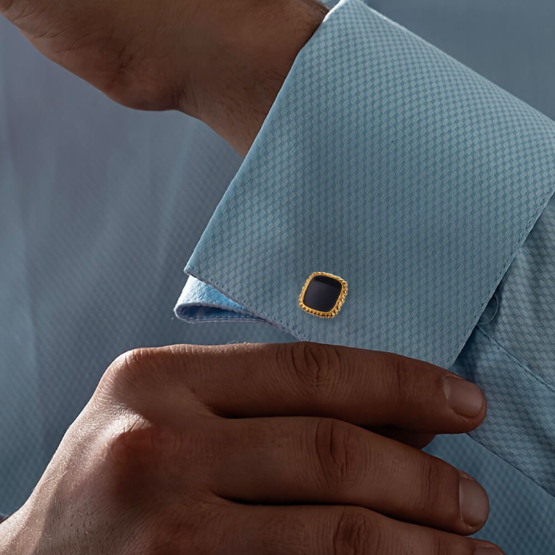Prekogranična veleprodaja manžeta od francuskog nehrđajućeg čelika, kreativne manžete, pristupačni luksuzni držač za muška odijela i košulje vrhunskog kvaliteta