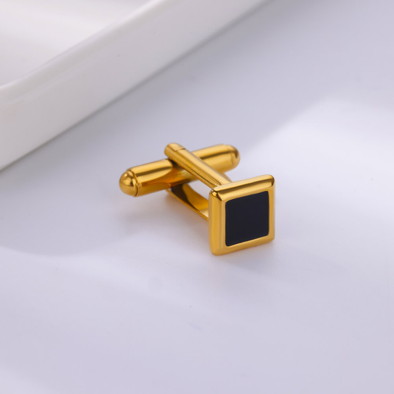 Prekogranična veleprodaja manžeta od francuskog nehrđajućeg čelika, kreativne manžete, pristupačni luksuzni držač za muška odijela i košulje vrhunskog kvaliteta