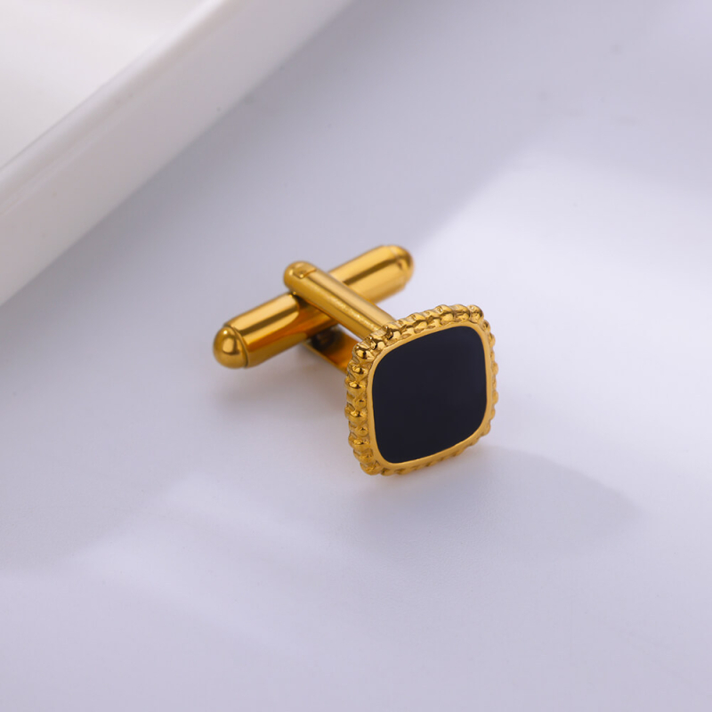 Prekogranična veleprodaja manžeta od francuskog nehrđajućeg čelika, kreativne manžete, pristupačni luksuzni držač za muška odijela i košulje vrhunskog kvaliteta