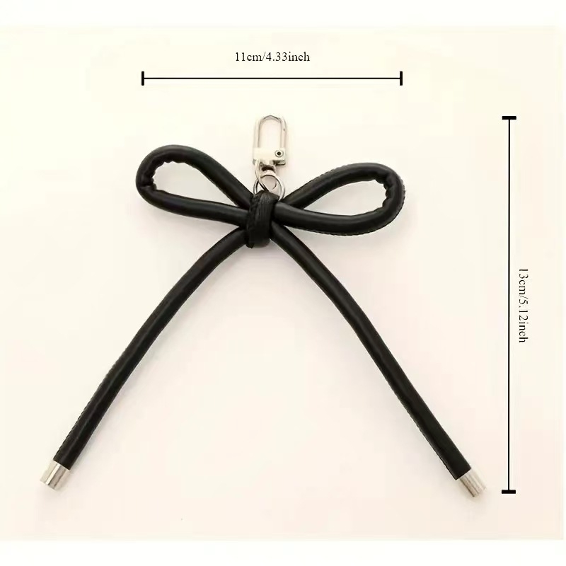 „Blogger“ kaspino formos pakabukas, odinė virvė, austas „Ins“ stiliaus raktų pakabukas, saldus, gaivus telefono dėklas, pakabinamas dekoravimas