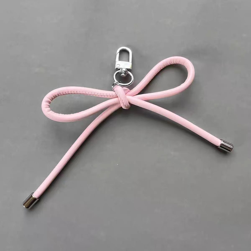 „Blogger“ kaspino formos pakabukas, odinė virvė, austas „Ins“ stiliaus raktų pakabukas, saldus, gaivus telefono dėklas, pakabinamas dekoravimas