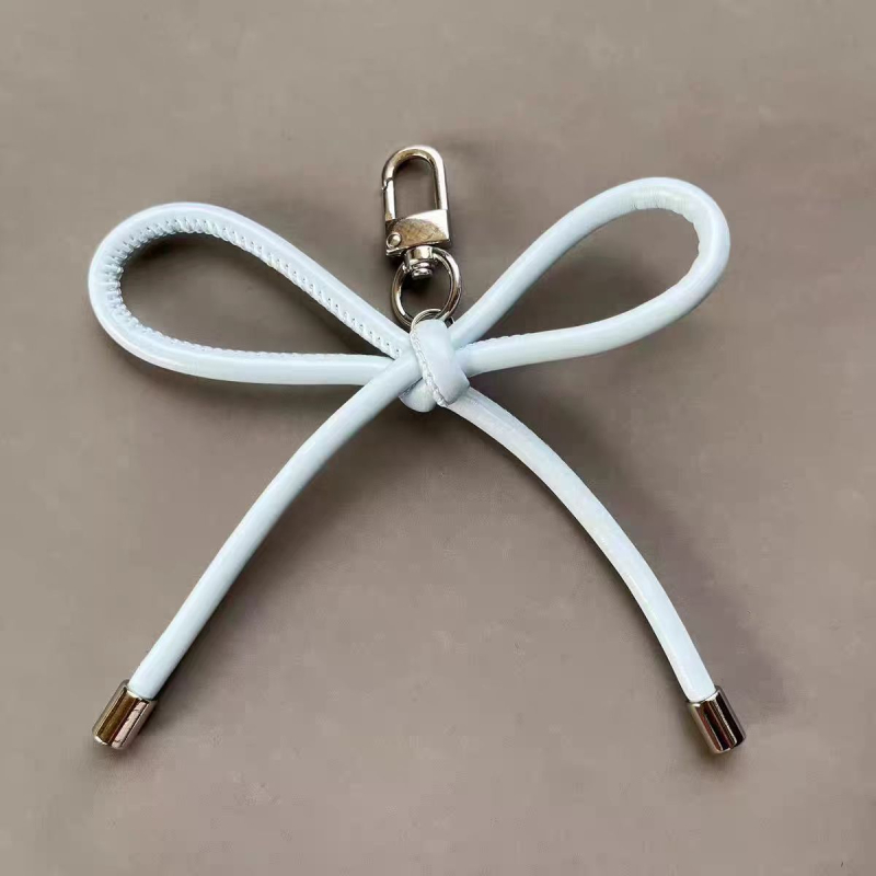 „Blogger“ kaspino formos pakabukas, odinė virvė, austas „Ins“ stiliaus raktų pakabukas, saldus, gaivus telefono dėklas, pakabinamas dekoravimas