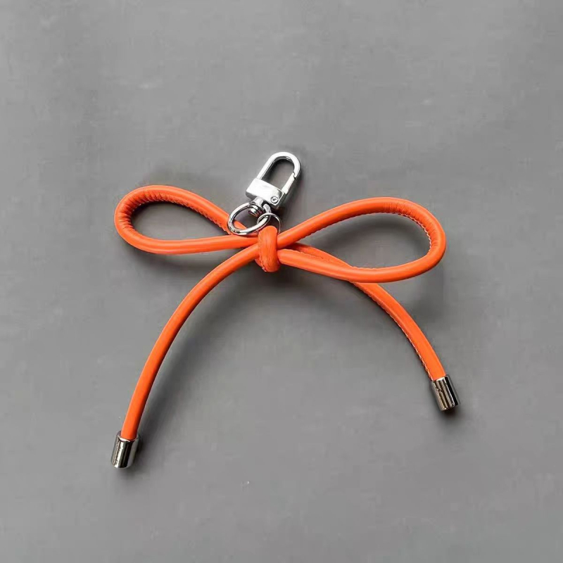 „Blogger“ kaspino formos pakabukas, odinė virvė, austas „Ins“ stiliaus raktų pakabukas, saldus, gaivus telefono dėklas, pakabinamas dekoravimas