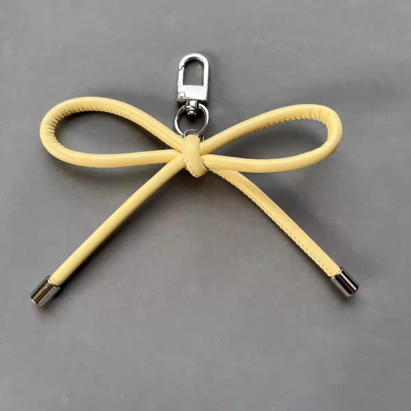 „Blogger“ kaspino formos pakabukas, odinė virvė, austas „Ins“ stiliaus raktų pakabukas, saldus, gaivus telefono dėklas, pakabinamas dekoravimas