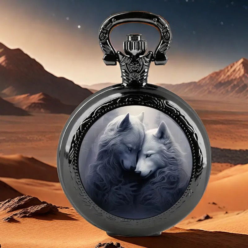 Krāsains raksts, vidēja izmēra kabatas pulkstenis, vintage atlokāms vāks, dekoratīvs kaklarotas pulkstenis, personalizēts, moderns kvarca pulkstenis, pārrobežu izskats vīriešiem un sievietēm studentiem.