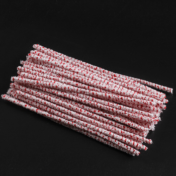 Stieņu cauruļu tīrīšanas rīks 3 mm dzeloņains ciets stienis 50 gab./saišķī smalks stieņu bagarēšanas cauruļu piederumi