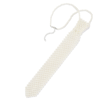 Γραβάτα γαλλικού στυλ με κοστούμι JK πουκάμισο κοντά αξεσουάρ κομψό ταμπεραμέντο INS στυλ μαργαριταρένια γραβάτα