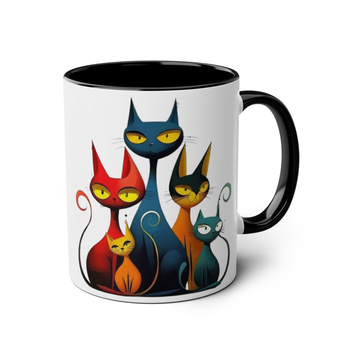 Διασυνοριακό Εξωτερικό Εμπόριο Νέα Προϊόντα Γάτες Λάτρεις Δώρο Γενεθλίων Κούπα Καφέ Κεραμικό Κύπελλο Κύπελλο Νερού Γάτας