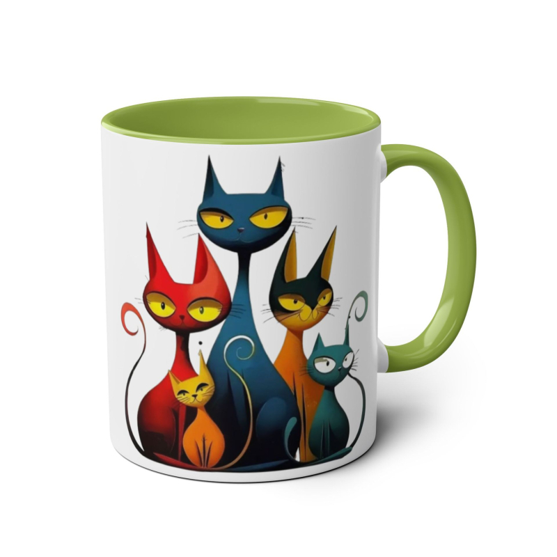 Διασυνοριακό Εξωτερικό Εμπόριο Νέα Προϊόντα Γάτες Λάτρεις Δώρο Γενεθλίων Κούπα Καφέ Κεραμικό Κύπελλο Κύπελλο Νερού Γάτας