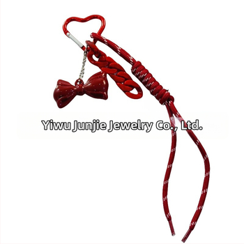 Διασυνοριακή Ζεστή Προσφορά Miu Series Angola Red Love Braided Rope Keychain Bag Διακοσμητικό Κρεμαστό Τσάντα Μοντέρνο