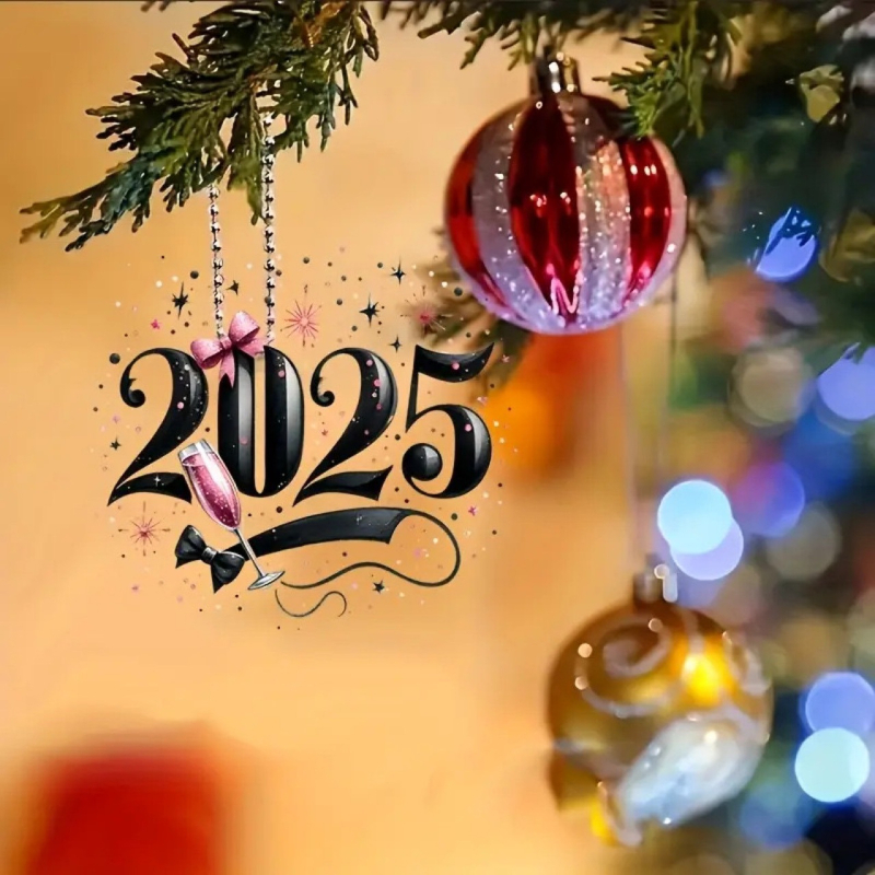 Prekogranični novi božićni kreativni božićni ružičasti viseći topli drveni ukras za dvorište u obliku srca, privjesak za zabavu