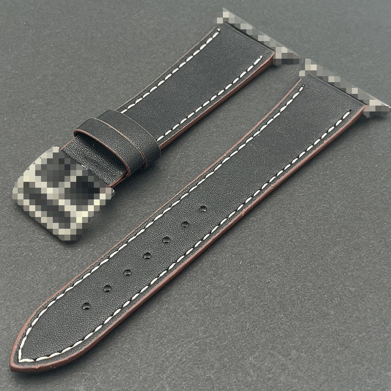 Za Apple S10 sat s iWatch8 Hermes Buckle Leather Apple watch753se Generation 46mm Women