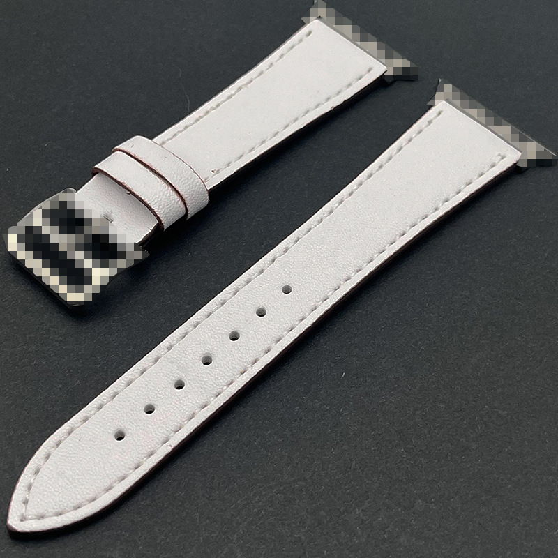 Za Apple S10 sat s iWatch8 Hermes Buckle Leather Apple watch753se Generation 46mm Women