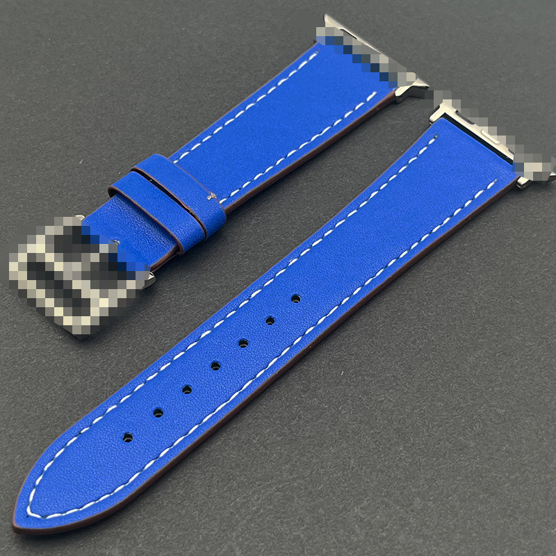 Za Apple S10 sat s iWatch8 Hermes Buckle Leather Apple watch753se Generation 46mm Women