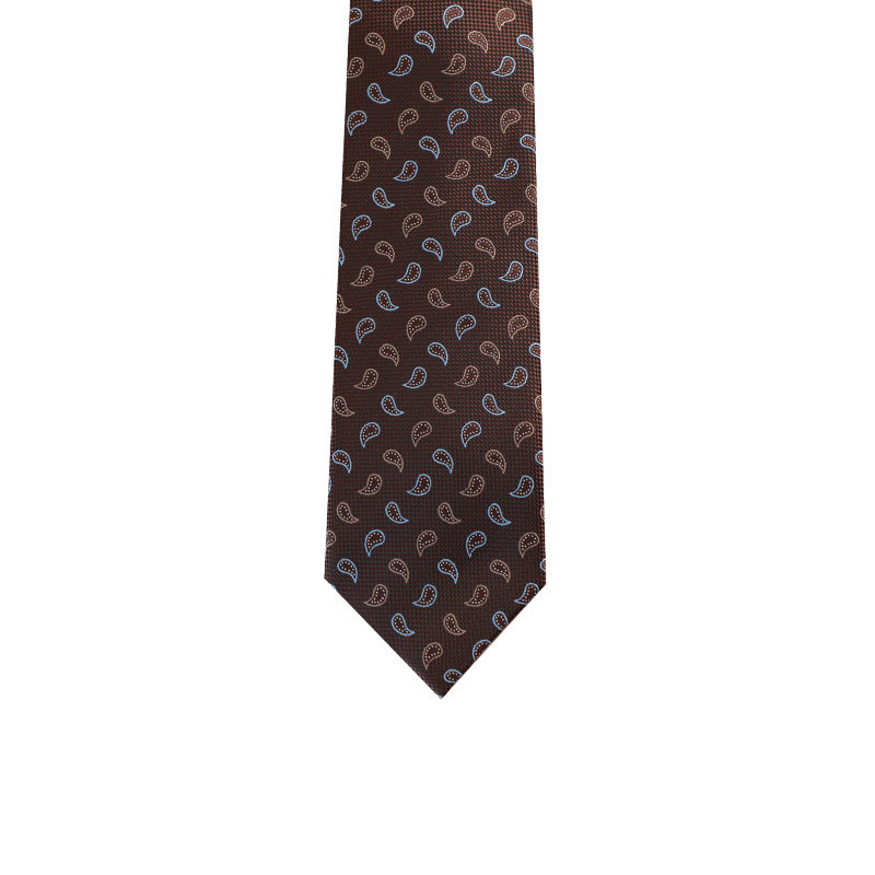 Veľkoobchod s továrňou, retro kórejský štýl, 8CM, formálne oblečenie, hnedá kravata, pánske obchodné, profesionálne, ručne vyrobené, cezhraničné