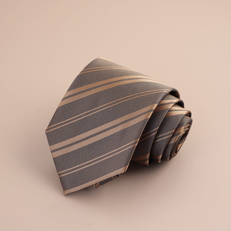 Veľkoobchod s továrňou, retro kórejský štýl, 8CM, formálne oblečenie, hnedá kravata, pánske obchodné, profesionálne, ručne vyrobené, cezhraničné
